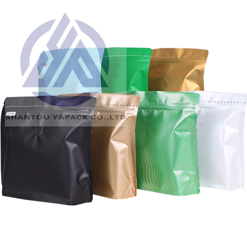 NEW STYLE Blank Coffee Bag Stan Up Doypack Pouch For 250g 500g 1kg Beans