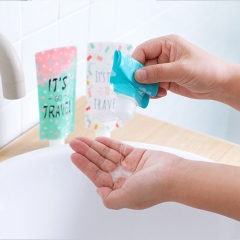 Travel Lotion Container Squeeze Spout Pouch Storage Refillable Bag Shampoo Liquid Soap Wash Cream Portable YAPACK