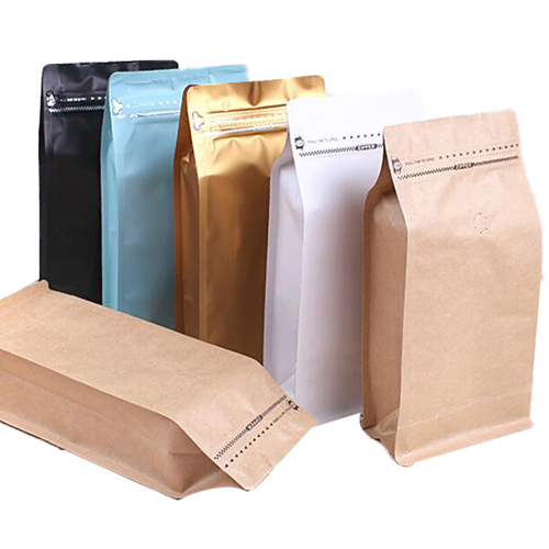 100PCS/Lot 16*26cm red Zipper Aluminum Foil Resealable Valve Package  Pouches Grocery Coffee Powder Nuts Pack Bags